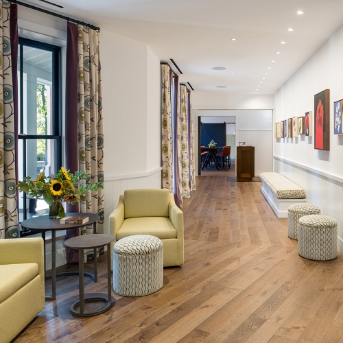 Corridor with Art