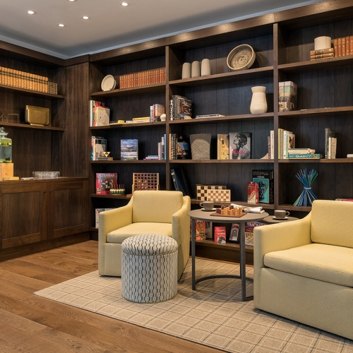 Library and Game Room