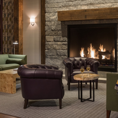 Lobby Fireplace