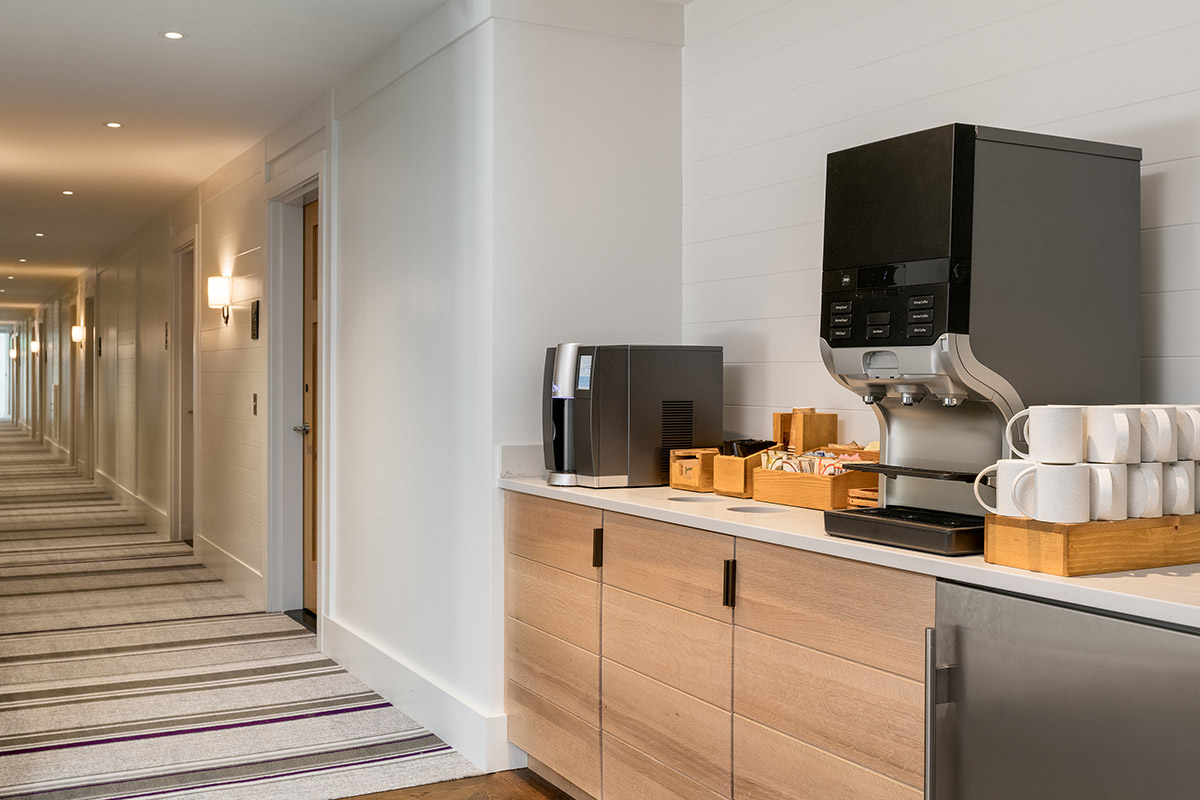 Coffee Station on Each Floor
