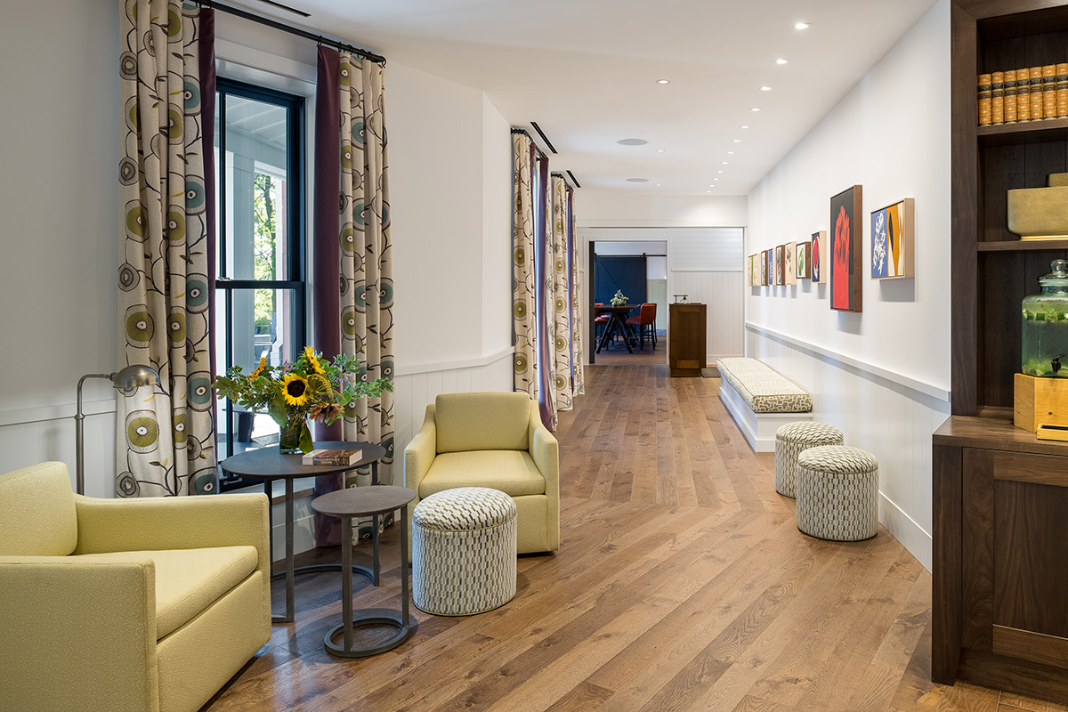 Corridor with Art