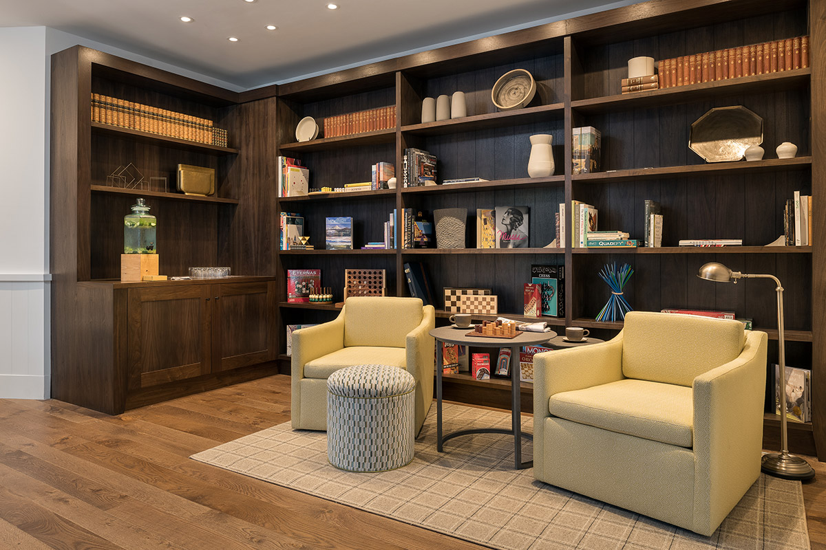 Library and Game Room