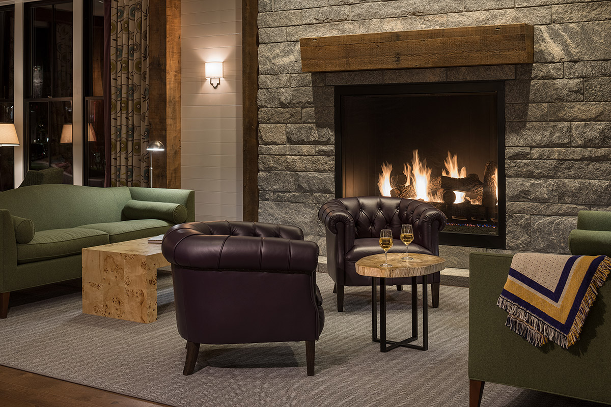 Lobby Fireplace