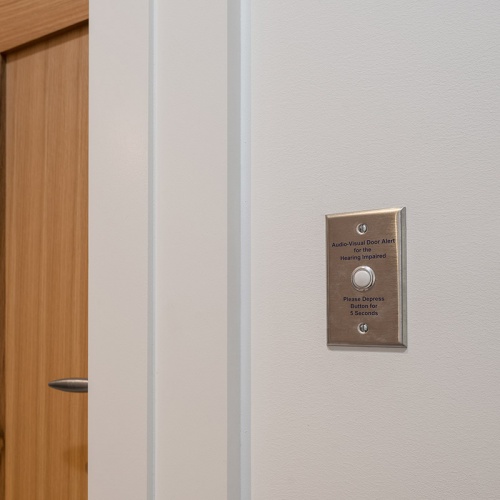 ADA Guest Room Visual Doorbell Feature