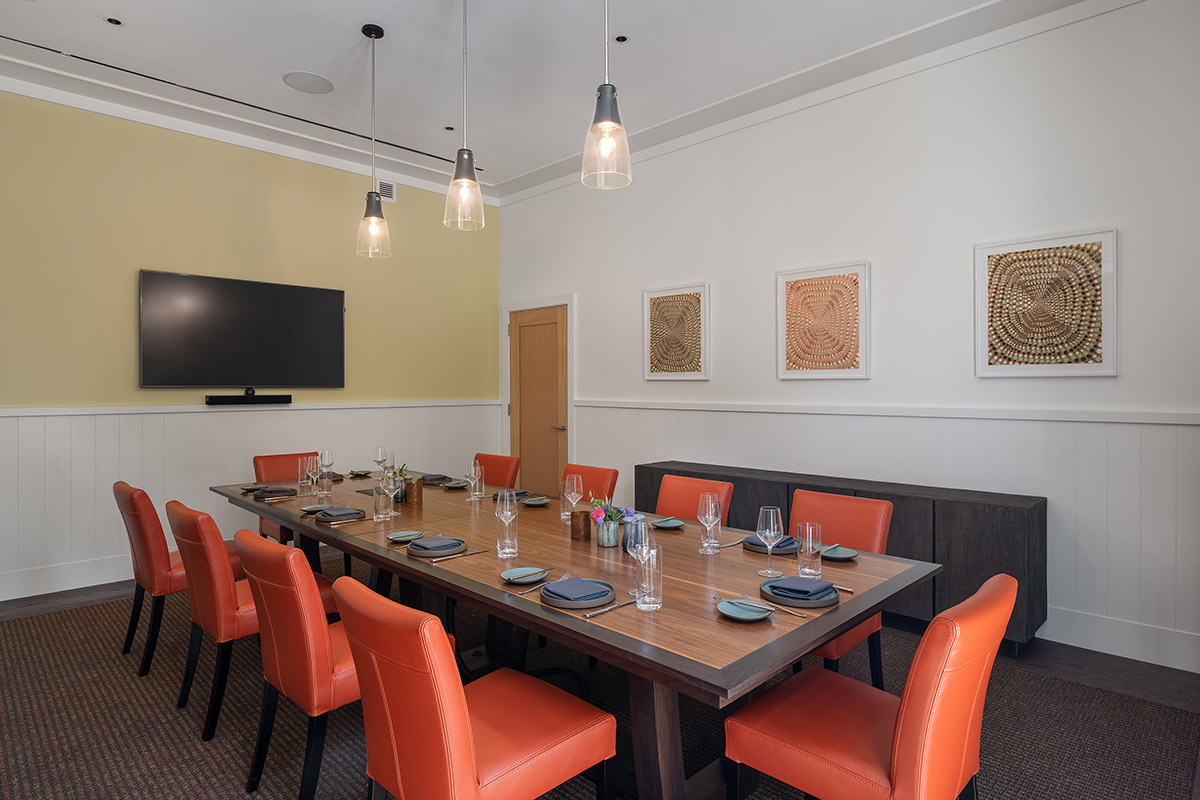 Private Dining Space at The Barn