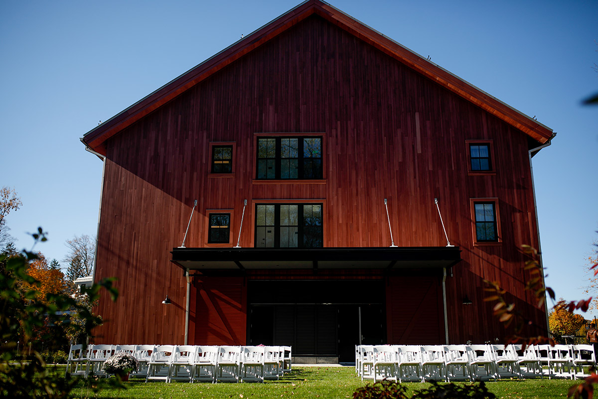 Outdoor Wedding in The Berkshires at The Williams Inn