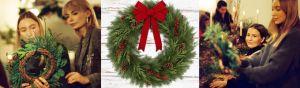 wreath collage